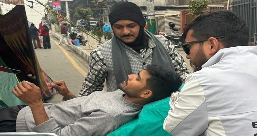 ९ दिनदेखि माइतीघरमा अनसनरत अजय सोडारी अस्पतालमा भर्ना